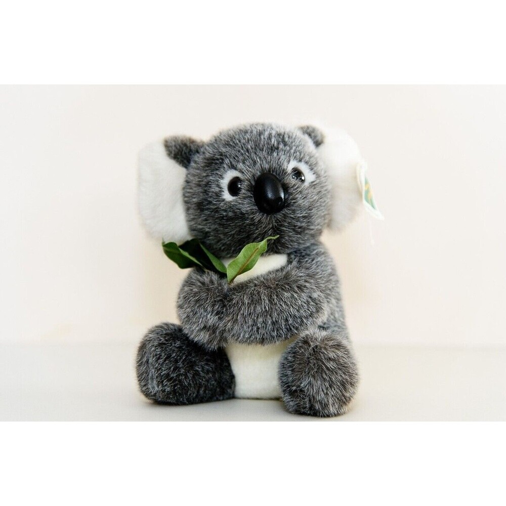 Aussie Bush Toys Australia Koala Bear Plush stuffed animal eucalyptus with tags